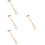 4 Pairs Professional Tongue Drum Mallets Marimba Sticks 9