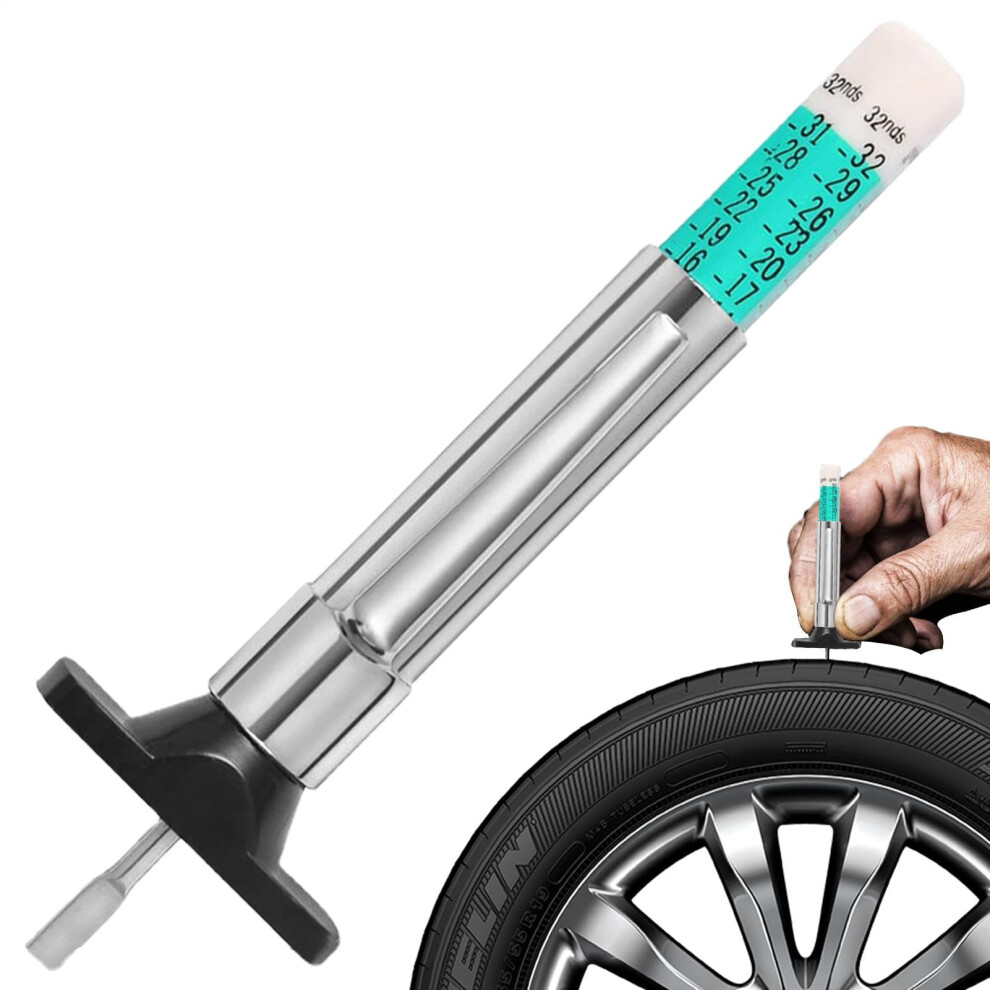Tire Tread Depth Gauge Tool Professional Tire Gauge For Cars And Suvs Accurate Tread Depth Measurement 9393856164875