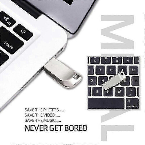 (2TB, Silver) Usb 3.0 2tb Flash Drive Pendrive High-speed Data Memory Storage Flash Disk Stick 2025 2