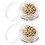 2Boîtes Perles Silicone Beige Accessoires Dreadlocks 7