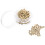 2Boîtes Perles Silicone Beige Accessoires Dreadlocks 2