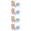 24Rouleaux Ruban Couleurs Assorties Balles Jouet 8