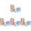24Rouleaux Ruban Couleurs Assorties Balles Jouet 2