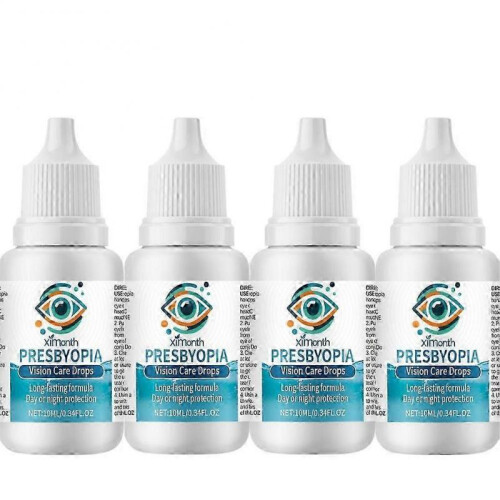 (4pcs) Presbyopia Vision Care Drops Removal Enhance Eyesight Cataract Cure Relief Eye Pain Blurred Vision Eyeball Fatigue Eye Drops