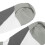 Breathable Athletic Compression Socks Men Women White XXL 39-45 10