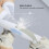 Breathable Athletic Compression Socks Men Women White XXL 39-45 5