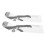 Breathable Athletic Compression Socks Men Women White XXL 39-45 14