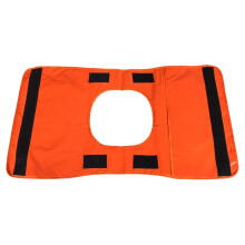 Winch Blanket High Visibility Orange Safety Blanket With Pocket Winch Cable Cushion Recovery Dampener For Outdoor Trucks