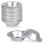 25 stuks eierpasteivorm, eierpasteibeker, eierpasteibodem, rond, herbruikbaar, antiaanbak (aluminium) 1
