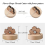 2Pcs Thread Cutter Blade Tools for Sewing Wooden Solid Sewing Cutter 4