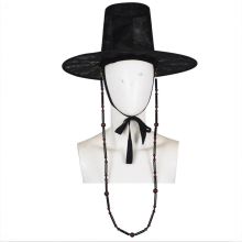 Καπέλο Jinu Dynasty Μαύρα Καπέλα Halloween Καπέλα Hunter Jinu με Αλυσίδα Χαντών για Καπέλα Ρ