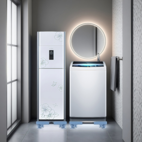 Pedestal For Washing Machine, Refrigerator And Dryer, Adjustable From 5066 Cm 1