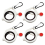 Zip Tie Organizer Cable Tie Organizer Holder Glow in the Dark Strong Efficient Solution 1