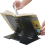 Supporto ergonomico per documenti, supporto per libri in metallo regolabile con clip mobili, design antiscivolo per libri spessi 5