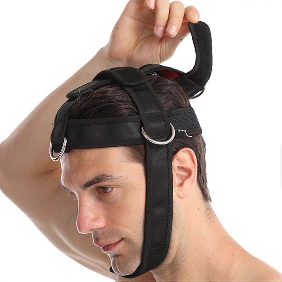 Fitness Neck Head Harness Neck Training Weight Lifting Strength Trainer Neck Trainer Improve Muscle Strength Neck Exerciser