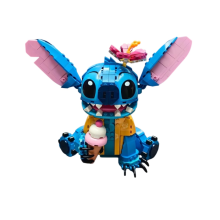 Toy Building Kit - Buildable Stitch Figure with Ice Cream Cone, Fun Sets for Kids Age 9, Perfect Gift for Girls, Boys & Fans