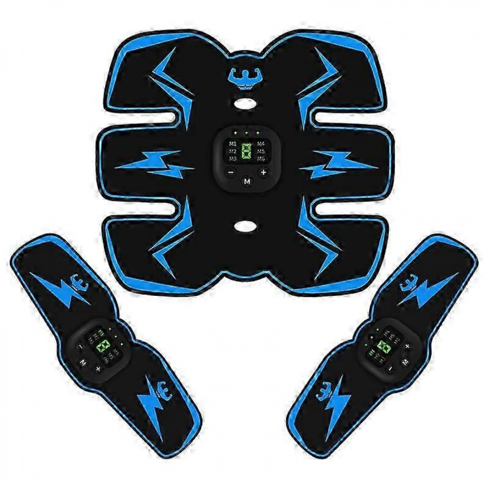 EMS muscle stimulator for abs and arms training at home