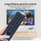 SH CT-8563 For Toshiba TV Remote Control 1-10m Range Infrared Replacement Controller (Not Support Vo 5