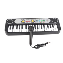 37-Tasten Digital Piano Tastatur Spielzeug mit Mikrofon für die Gehirnentwicklung bei Kindern