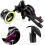 Single Pin Aluminum Alloy Sight for Recurve and Compound Bows, Bow Sight Combination Set 2