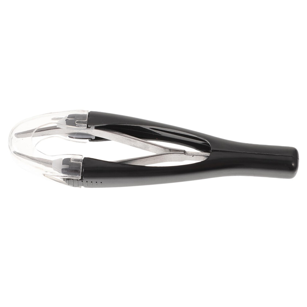 Eyebrow Epilator Automatic Tweezers Kit Precision Stainless Steel Facial Hair Remover Tool Random Color