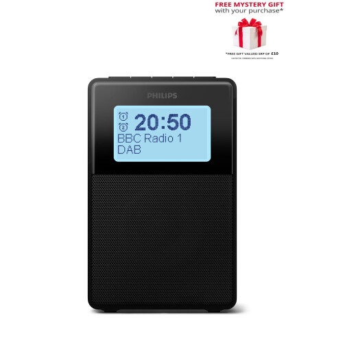 Philips Philips TAR5100 DAB+ FM Clock Radio Bluetooth Speaker – Free Gift RRP 10! 1