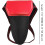Taekwondo Crotch Protector For Sparring And Training Kids Red Foam Padding Size M 5