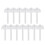 Bee Feeder 13-Piece Duckbill Hive Feeder for Beekeeping Easy Refill Tool for Beekeepers Compact Farm Use 2
