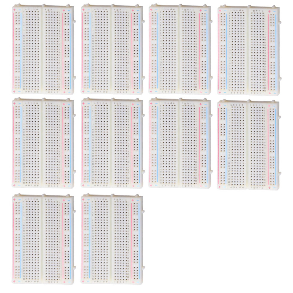 Universals Test Protoboard 400 Tie Points Solderless Breadboard For Bus Test Circuit Board Prototyping 9354506161460