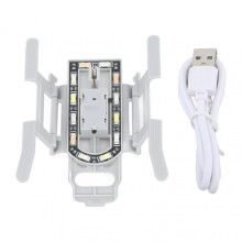 Rechargeable Foldable Gray Landing Gear with LED for Mini 3 Drone