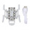 Rechargeable Foldable Gray Landing Gear with LED for Mini 3 Drone 1