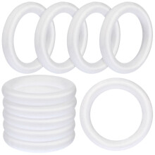 2 Pieces Foam Ring Child Wreath Hoops For Craft Polystyrene Rings