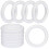 2 Pieces Foam Ring Child Wreath Hoops For Craft Polystyrene Rings 1