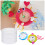 2 Pieces Foam Ring Child Wreath Hoops For Craft Polystyrene Rings 7