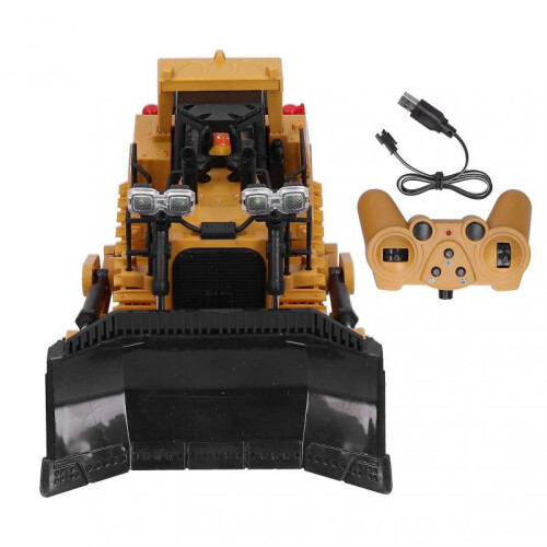 1:24 Scale Remote-Controlled Track-Type Tractor Toy for Kids 2