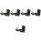 5Pcs Premium Black Guitar Holder Wall Hooks for Display 4
