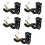5Pcs Premium Black Guitar Holder Wall Hooks for Display 7