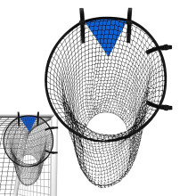 Soccer Bounce Net: Adjustable Target Net, Top Bins Target, Universal Size, Corner Goal Compatible, Durable Nylon