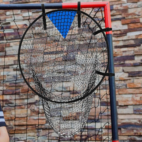 Soccer Bounce Net: Adjustable Target Net, Top Bins Target, Universal Size, Corner Goal Compatible, Durable Nylon 2