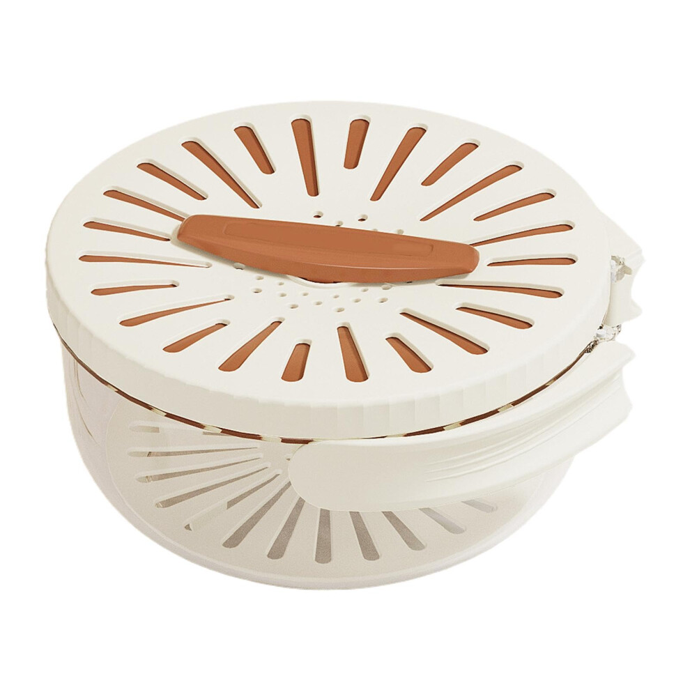 Berry Drain Container: Vegetable Washing Basket, Double Layer Strainer, Double Drain Tray For Fruits, Vegetables And Soups-image-OPC-PKYN88V-NEW