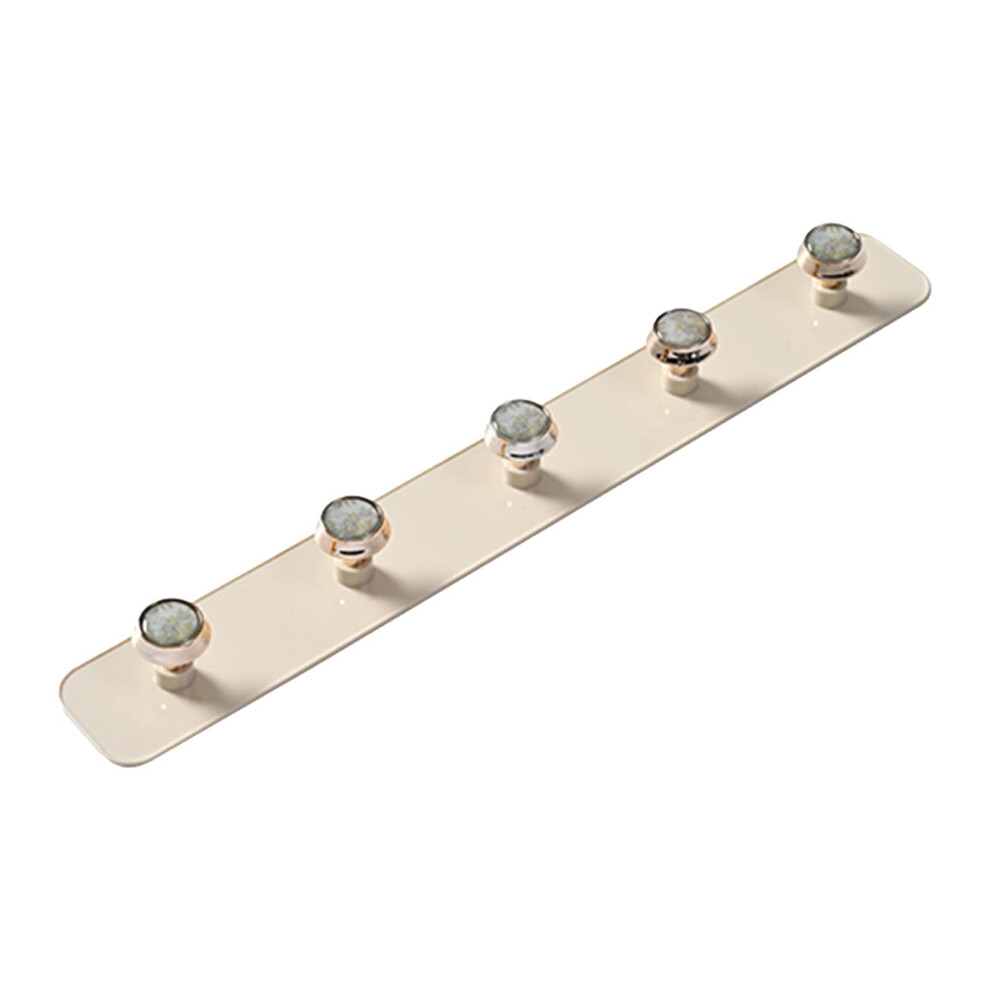 Strong Adhesive Wall Hooks, Self-Adhesive, Wall Mounted, Space-Saving Multifunction Design, Simple Stylish 9393856202010