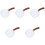 5pcs Milk Cup With Side Handle Concentrate Wood Salad Dressing 5
