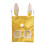 Bunny Grass Feeder - Large-Capacity Grass Bag, Multi-Hole Design, Bite-Prevention, Cage-Install Compatible 1