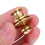 3 Pack Button Fastener Lock Purse Buckle Fasteners Bag Clutch Straps 4