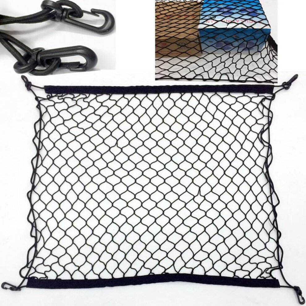 Auto Care Car Trunk Luggage Storage Cargo Organiser For Jeep Renegade Compass Patriot Nylon Elastic Mesh Net 70Cm*70Cm 9393856202409