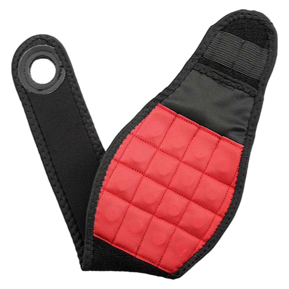 Wrist Magnet Electrician Wrist Band Strong Magnets Wristband With Thumb Loop For Holding Screws Nails And Drill Bits Red 9084446304763
