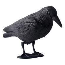 3D Crow Decoy Archery Target, 11-Inch Realistic Practice Target For Outdoor Shooting, Hunting, Garden Decor