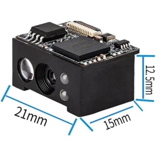 Mini-size 2D embodied Barcode Scanner Module Long-Distance TTL Interface QR Code Scanner Module TTL Serial 2