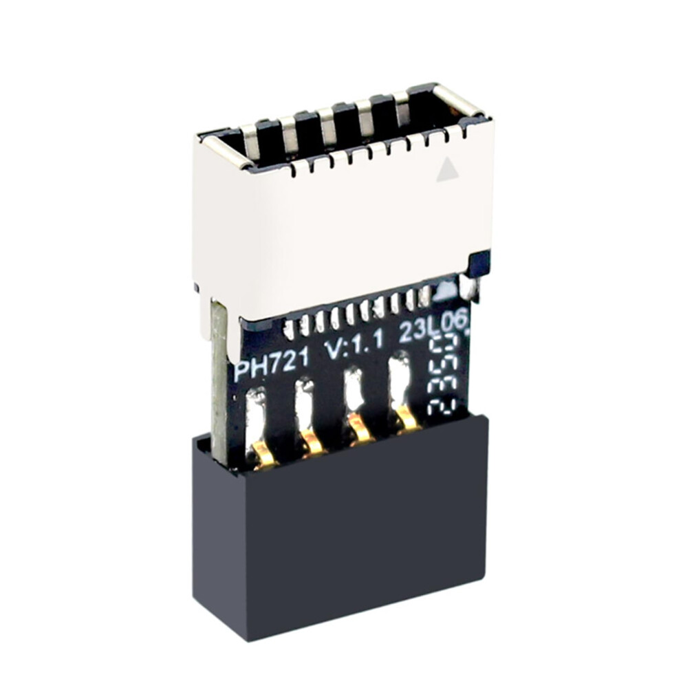 Mainboard Usb2.0 9Pin To Type-E 20Pin Connector Converter Usb3.2 Type-E Header Adapter For Motherboard Usb 2.0 Headers 9354506162443
