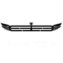 (Medal) Medal Holder Display Hanger Rack Medals Black